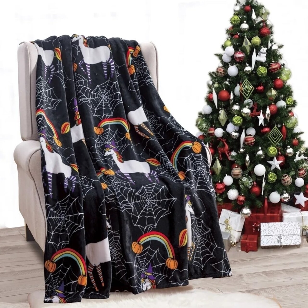 Infinite Basics Halloween 50 X 60 Throw Blankets Fluffy Cozy Couch Throw